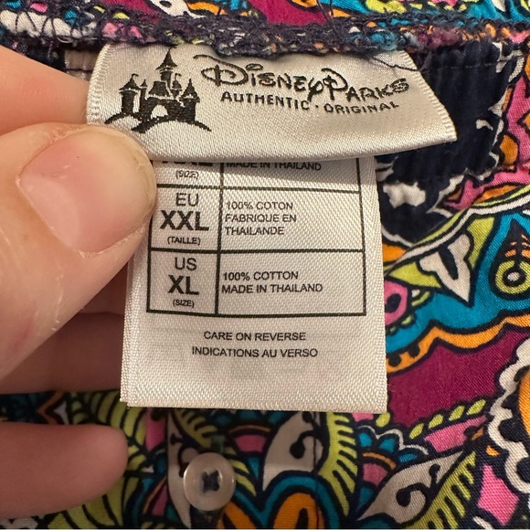 Disney Parks Mandala Paisley Mickey Pajama Pants - Women’s XL - 100% Cotton - Picture 5 of 7